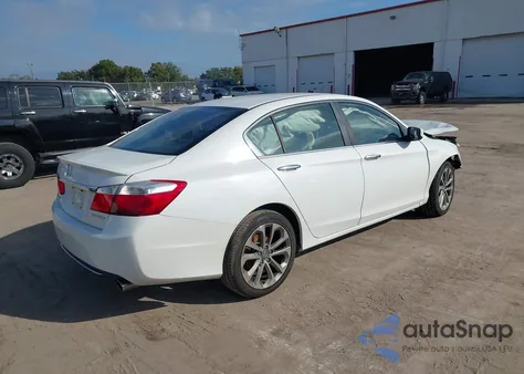 2015 Honda Accord Sport from USA, damaged, VIN 1HGCR2F5XFA266745
